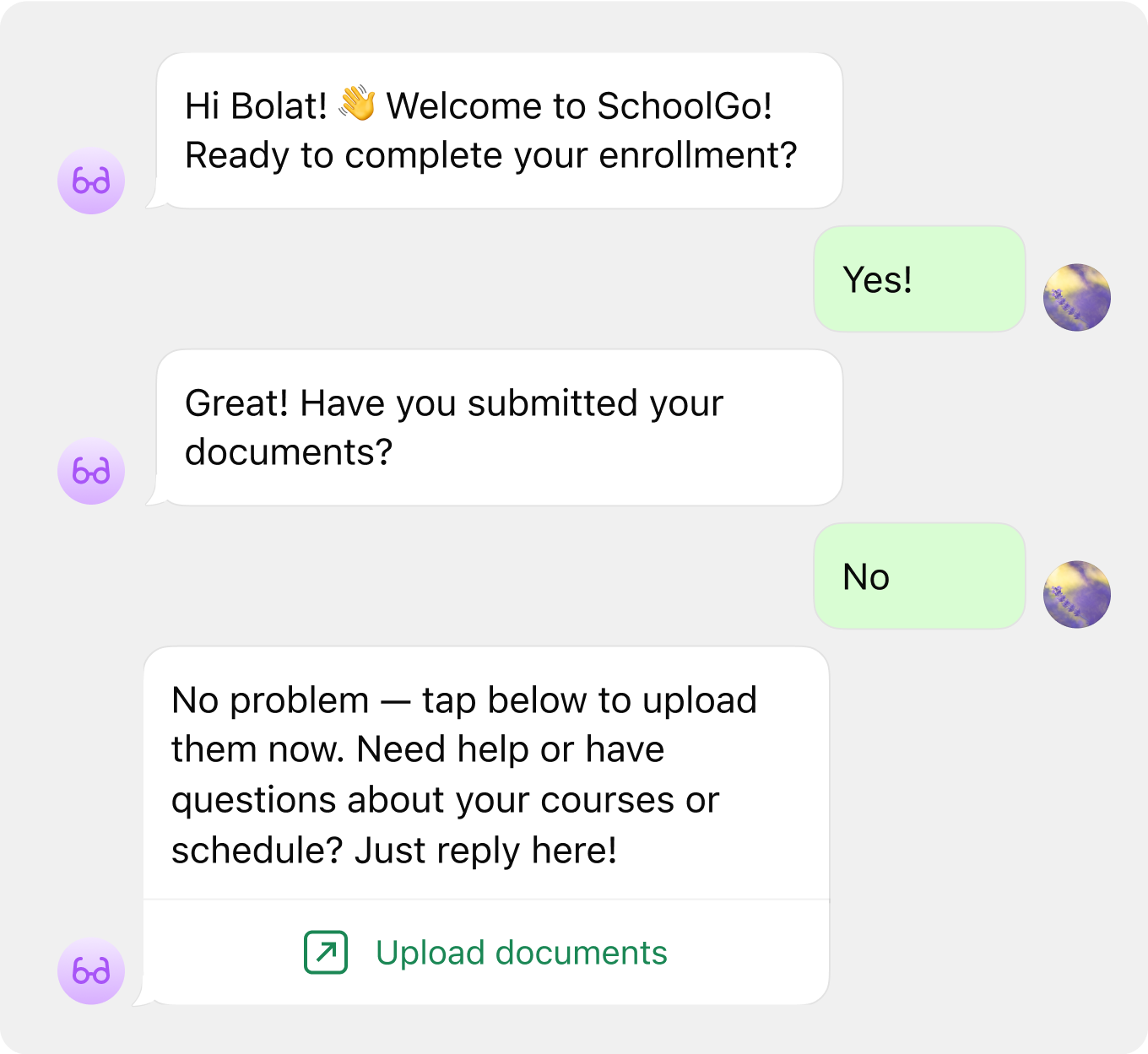 User onboarding